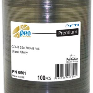 3090528504000501 - Falcon CD-R - 52X - Blank Shiny